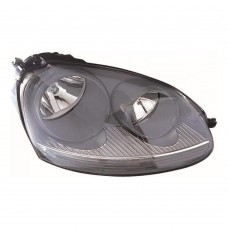 Volkswagen Golf 2003-2009 Grey Inner Halogen Head Lamp Unit Driver Side